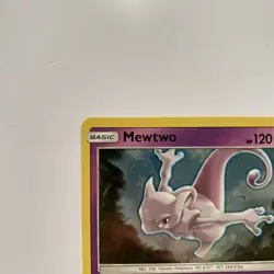 Mewtwo SM77 Pokemon Sun & Moon BlackStar Promo Holo NM/Mint Condition - Image 2