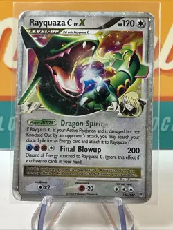 Rayquaza C Lv.X #146 Ultra Rare Pokemon TCG Supreme Victors DMG - Image 3