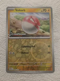 Pokemon TCG: Voltorb PROFESSOR PROGRAM Paldea Evolved - Image 1