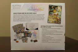 Pokemon Prismatic Evolutions ETB w/53% Complete Base Set & Poster, NO EVEE Promo - Image 3