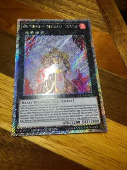 Brotherhood of the Fire Fist - Tiger King CT11-EN001 Lim Ed Secret Rare PL+BONUS - Image 1