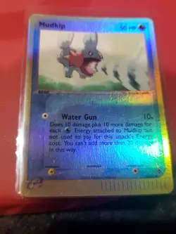 Pokemon EX Dragon 2003 Holo Foil Mudkip Card 65/97 Near Mint Condition - Image 2