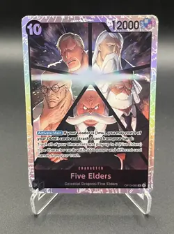 Five Elders OP13-082 SR - Carrying on His Will - ONE PIECE Card Game - English - Image 1