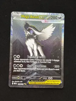 Mega Absol Ex 180/132 Secret Rare Pokemon Card Tcg Pack Fresh New - Image 2