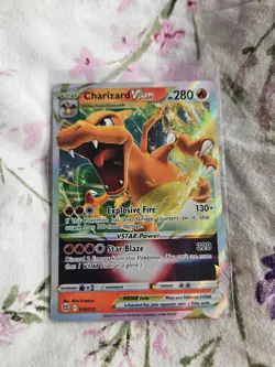 Charizard VStar 018/172 Brilliant Stars Full Art Ultra Rare Holo Pokemon Card - Image 1