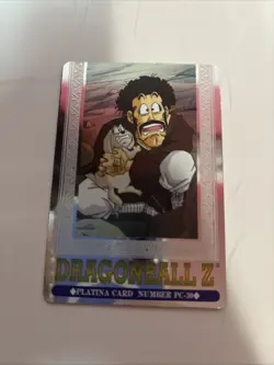 Dragon Ball Z DBZ Hero Collection Platina card PC-30 NM Japanese Hercule & Bee - Image 1