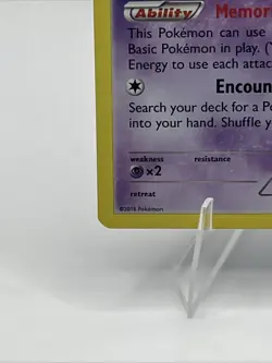 Pokemon Mew TCG Holo Rare Card 29/124 XY Fates Collide 2016 NM Vintage Rare - Image 2