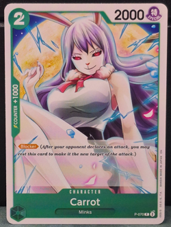 Carrot PRB-02 P-070 Promo The Best Vol 2 One Piece Near Mint Card Game TCG NM - Image 1