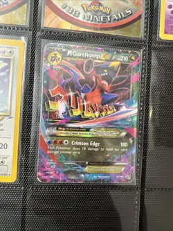 Pokemon M Garchomp EX Black Star Promos Holo Card XY168 - Image 4