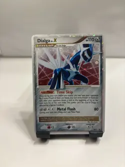 Pokemon TCG Dialga LV. X Holo Rare Card Diamond & Pearl DP17 - Image 1