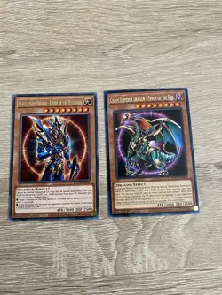 Yugioh Cards Black Luster Soldier Envoy Chaos Emperor Dragon Set with Free Gift! - Image 1