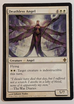 MTG Card - 1x Deathless Angel - Rise of the Eldrazi - LP - Magic The Gathering - Image 1