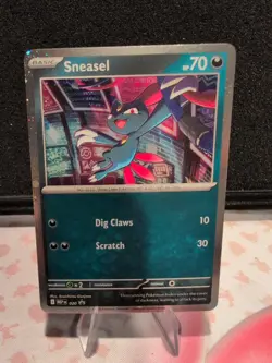 TCG Pokemon TCG Phantasmal Flames Sneasel Promo Card NM Fresh Pull Ready To Ship - Image 1