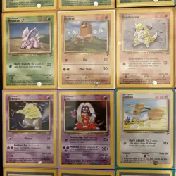 Pokemon WOTC TCG - 31 Card Bundle Base Set 2 All Different - Excellent Condition - Image 4