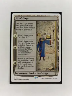 MTG Urza's Saga Mystery Booster 2 White Border M/NM - Image 1