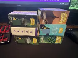 Assorted Dragon Shield Sleeves Lot Hundreds Matte Sleeves - Image 3