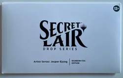 MTG Secret Lair ~ Artist Series: Jesper Ejsing ~ Rainbow FOIL ~ Sealed in Hand! - Image 1