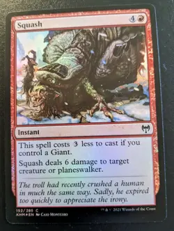 Squash 152/285 KHM Foil Common Kaldheim Magic: The Gathering - Image 1