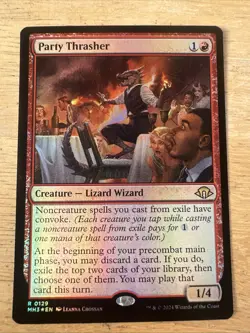 Mtg. Party Thrasher. Foil. Modern Horizons 3. Pack Fresh - Image 1