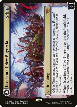 MTG - Invasion of New Phyrexia // Teferi Akosa of Zhalfir [MOM] [NM] - Image 1