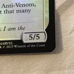 Anti-Venom, Horrifying Healer (Extended Art) Marvel's Spider-Man Foil - Image 3