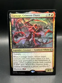Carnage, Crimson Chaos Marvel's Spider-Man Foil - Image 1