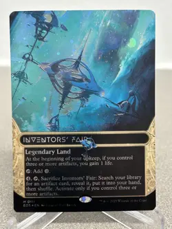 Inventors' Fair (0111) (Borderless) (Galaxy Foil) [Edge of Eternities: - Image 1