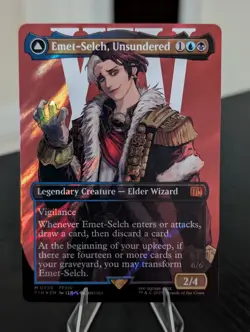 Emet-Selch, Unsundered (Borderless) (Surge Foil) Final Fantasy Foil - Image 1