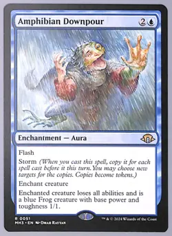 Amphibian Downpour - 51 - Modern Horizons 3 (MH3) MTG - Image 1