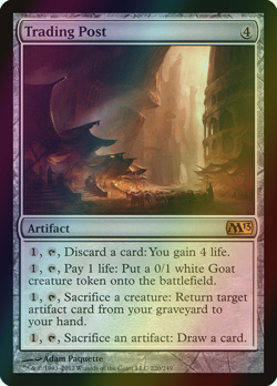 MTG Trading Post Foil ** Magic 2013 ** English (NM) - Image 1