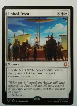 United Front *Mythic Rare* Magic MtG x1 Avatar: The Last Airbender - Image 1