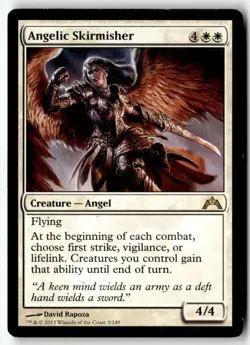 MTG Angelic Skirmisher - Gatecrash Heavily Played English - Image 1