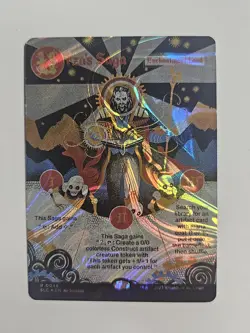 Urza's Saga Halo Foil MTG Nm Secret Lair Encyclopedia of Magic - Image 1