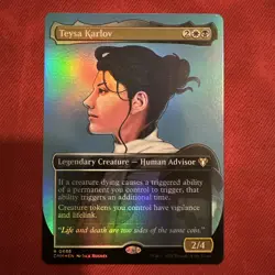 Teysa Karlov (Borderless) Commander Masters Foil NM 0688 - Image 1