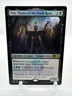 Vito, Thorn of the Dusk Rose Media Promos Foil MTG NM - Image 1