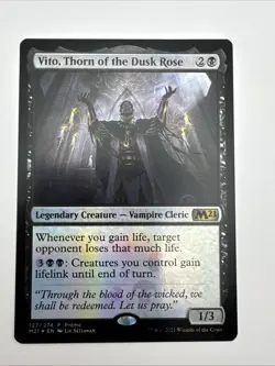Vito, Thorn of the Dusk Rose Media Promos Foil MTG NM - Image 3
