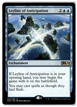 MTG Leyline of Anticipation - Core Set 2020 Moderately Played English - Image 1