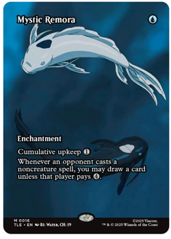 Mystic Remora - Borderless Avatar MTG - Image 1