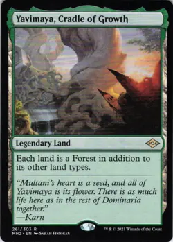 MTG Yavimaya, Cradle of Growth (261) | NM | Modern Horizons 2 {MH2} - Image 1