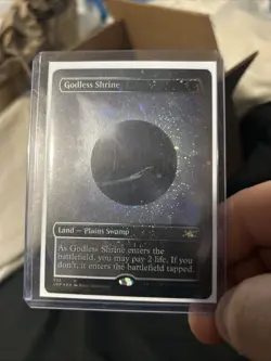 Godless Shrine (Borderless) (Galaxy Foil) Unfinity Foil - Image 1