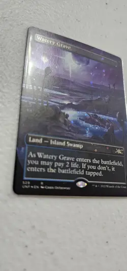 Watery Grave - Borderless Galaxy FOIL - Unfinity - NM MTG - Image 3