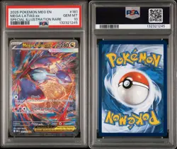 2025 Pokemon Mega Evolutions Mega Latias ex 181 PSA 10 - SIR - Image 3