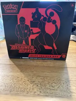 Pokemon Destined Rivals ETB Elite Trainer Box - Opened - READ DESCRIPTION - Image 1