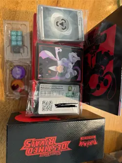 Pokemon Destined Rivals ETB Elite Trainer Box - Opened - READ DESCRIPTION - Image 3