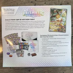 Pokemon TCG Scarlet Violet Prismatic Evolutions Elite Trainer Box ETB New Sealed - Image 3