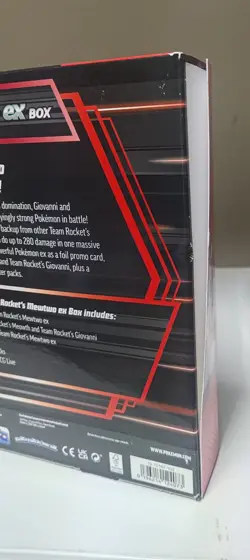 Pokemon TCG Team Rocket’s Mewtwo ex Box - Image 2