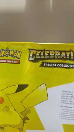 POKEMON Celebrations Special Collection Pikachu V Union Box NEW & SEALED - Image 4