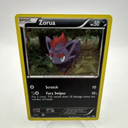 Pokemon ZORUA 9/12 Holo (2011 McDonalds Promo) LP - Image 1