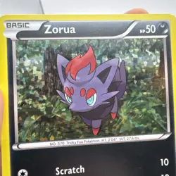 Pokemon ZORUA 9/12 Holo (2011 McDonalds Promo) LP - Image 2