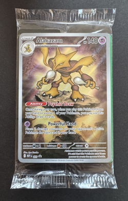 Pokemon Alakazam 009 Me: Mega Evolution Promo Holo - Factory Sealed - Image 1